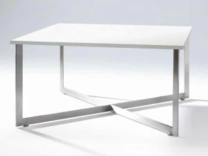 GAMADECOR Квадратный стол из фанерованной древесины