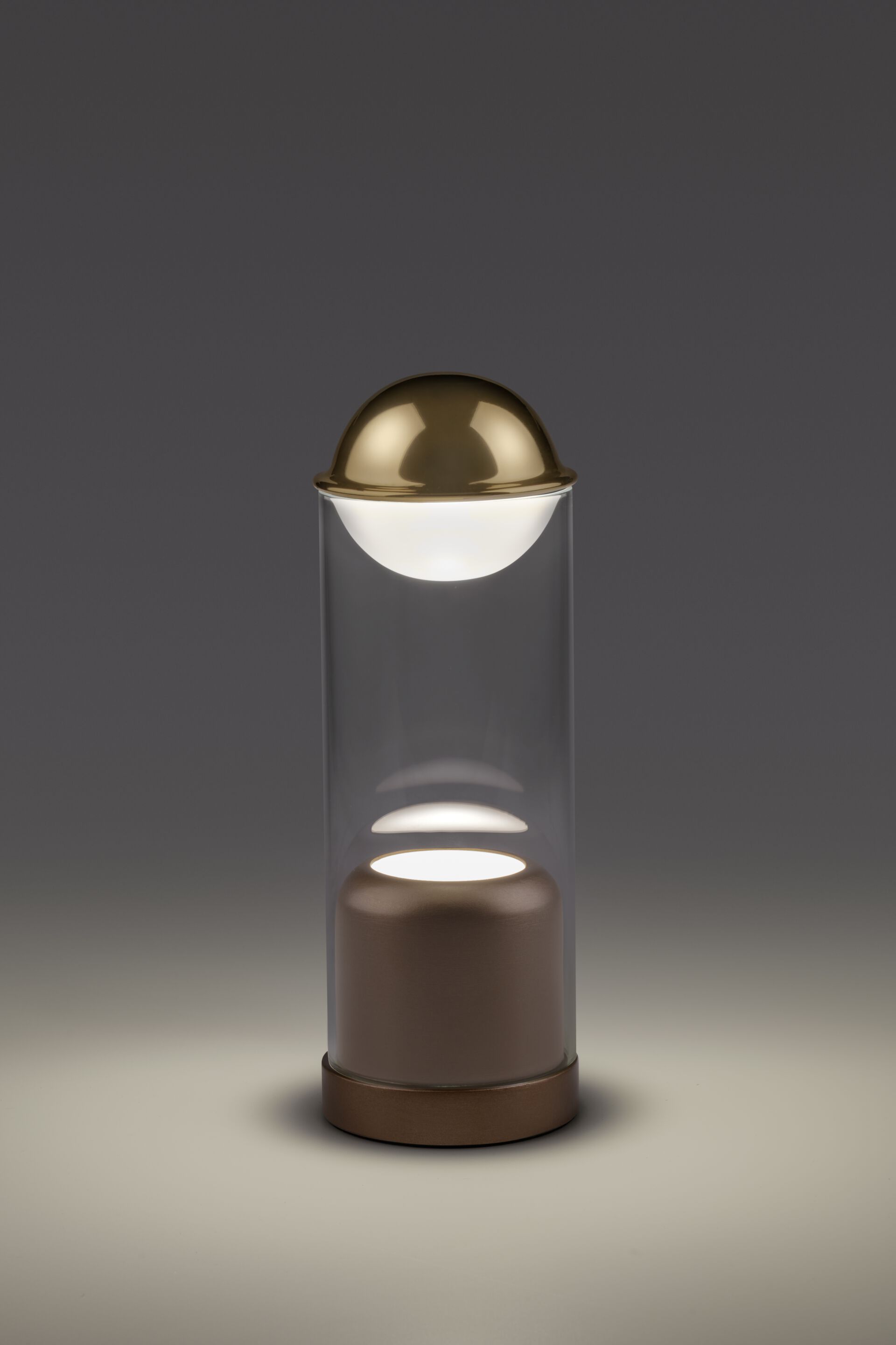 Настольная лампа из боросиликатного стекла Euroluce Lampadari Theorem ARCH-00129203 - Вид №6