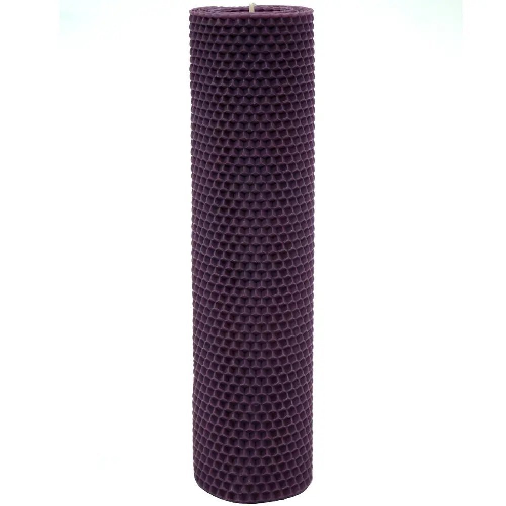 Свеча вощинная цилиндр лаванда 6x26 см EVIS STLM-2145940