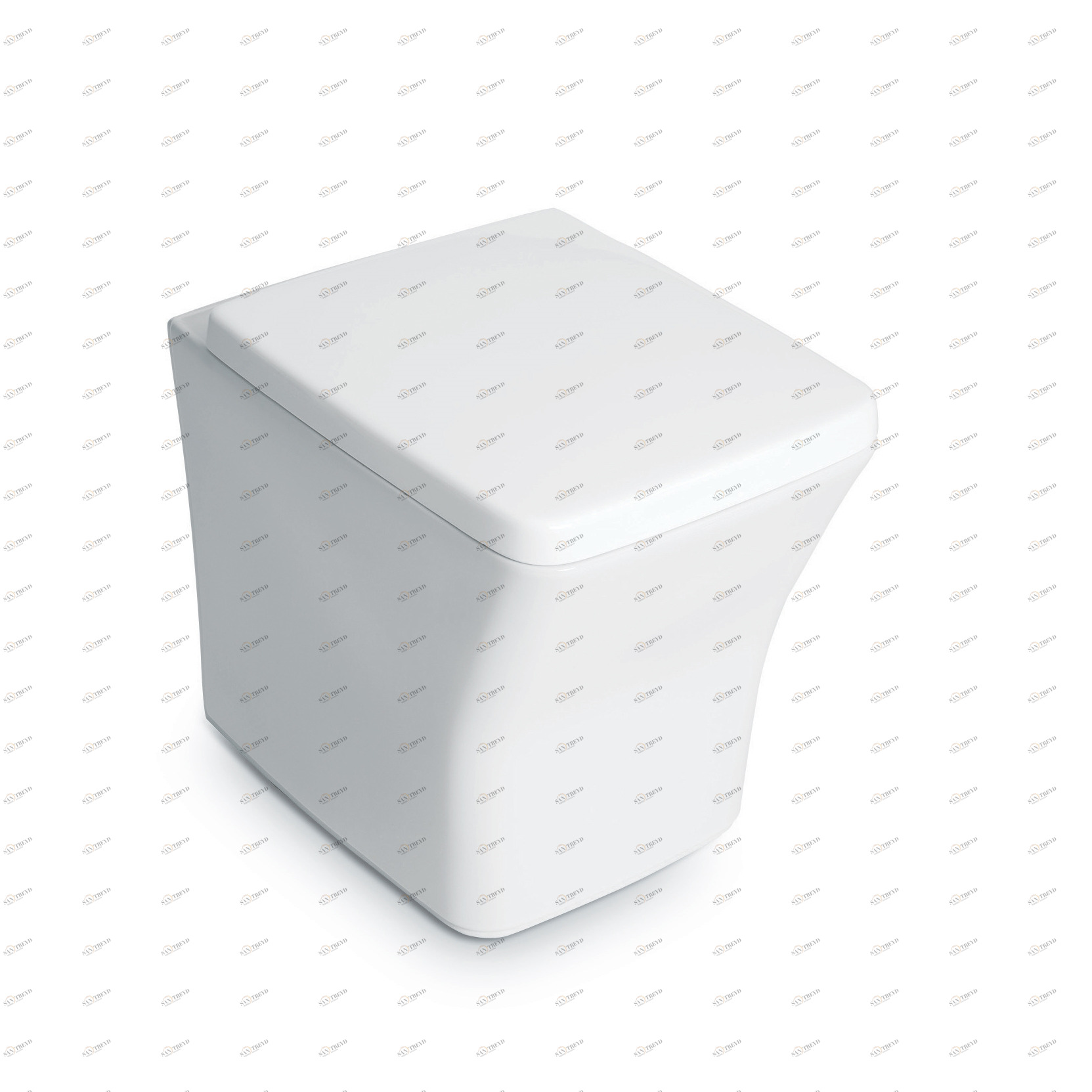 66000 Приставной унитаз напольный Белый Newform Neutra Италия