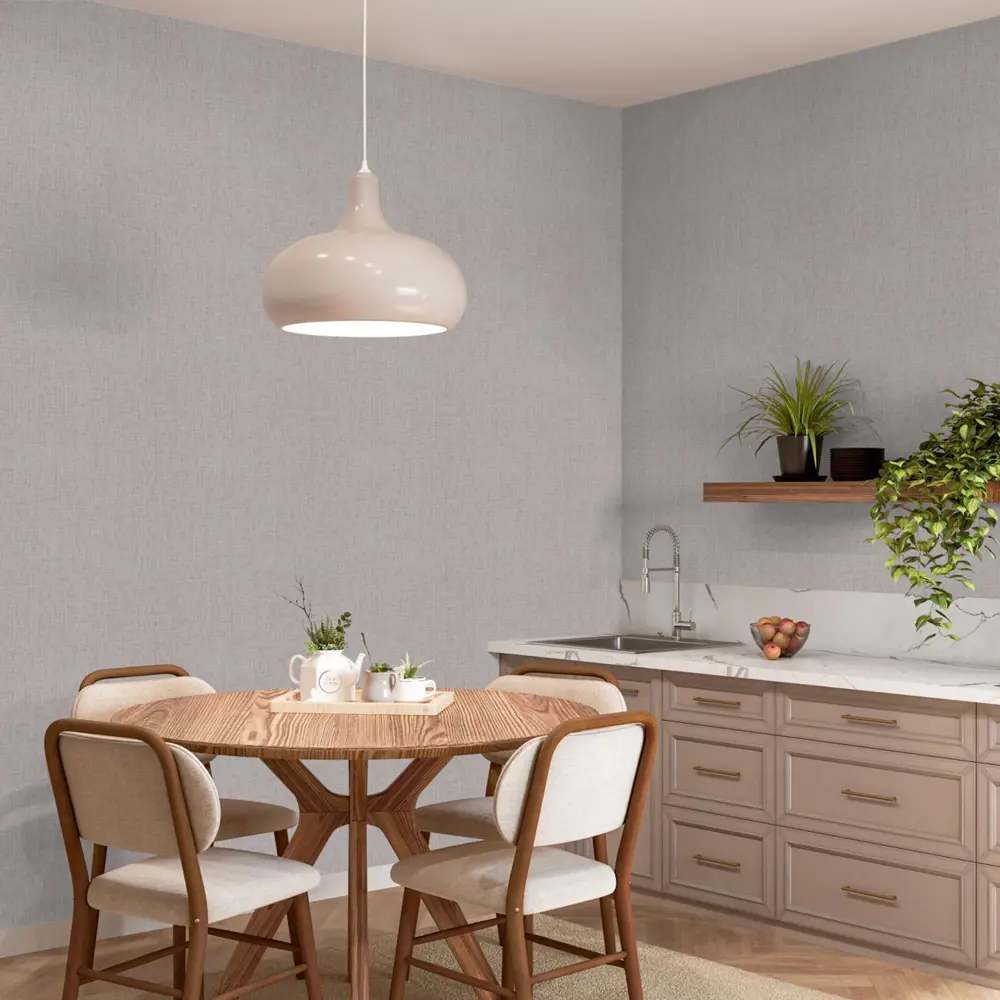 Обои флизелиновые Palitra Family Doris - элегантный коричневый для стильного интерьера 89363078 STLM-1401461 - Вид №4