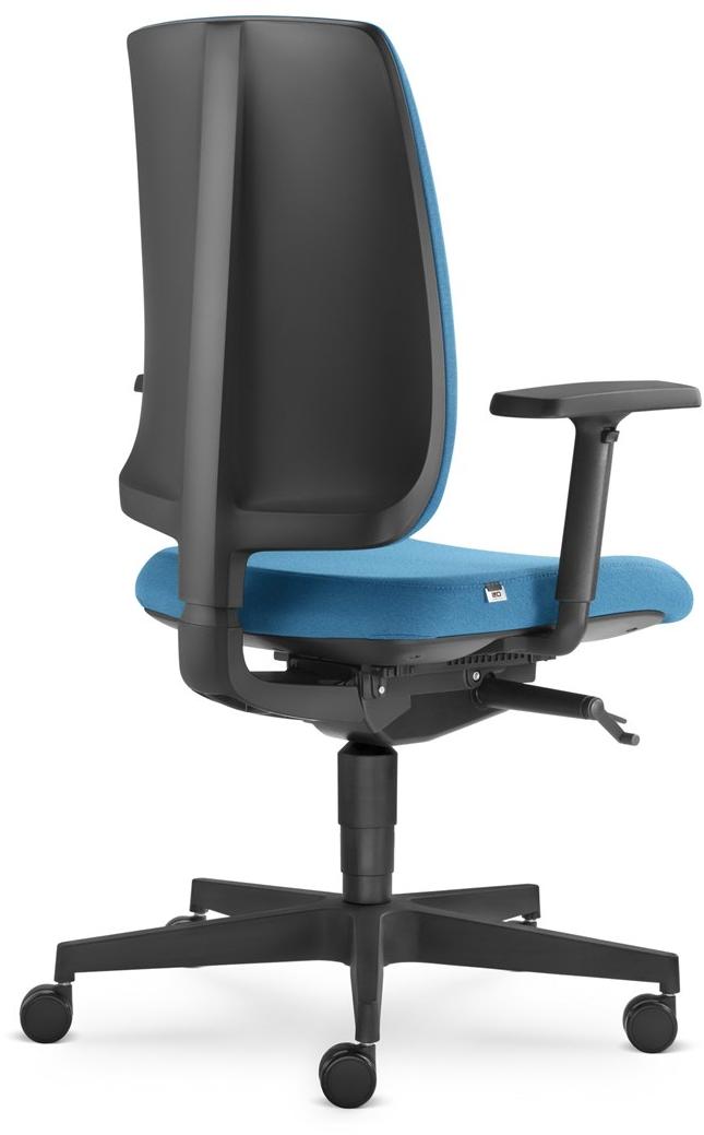 LD Seating Регулируемое по высоте офисное кресло из ткани с 5 спицами Leaf 500-sys - Вид №2