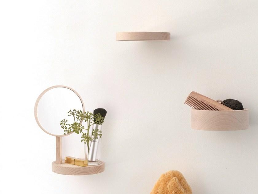 Moustache Зеркало / полка из бука sun-id-1396990 - Вид №2