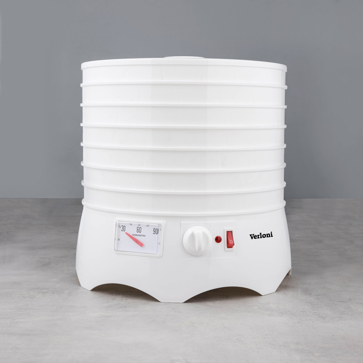 9115435 Сушилка для овощей и фруктов Verloni VL-FD521090 белый STDN-0009576