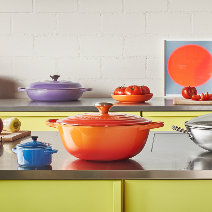 Казан чугунный Le Creuset, Ø26 см, оранжевый 21114260900430 - Вид №5