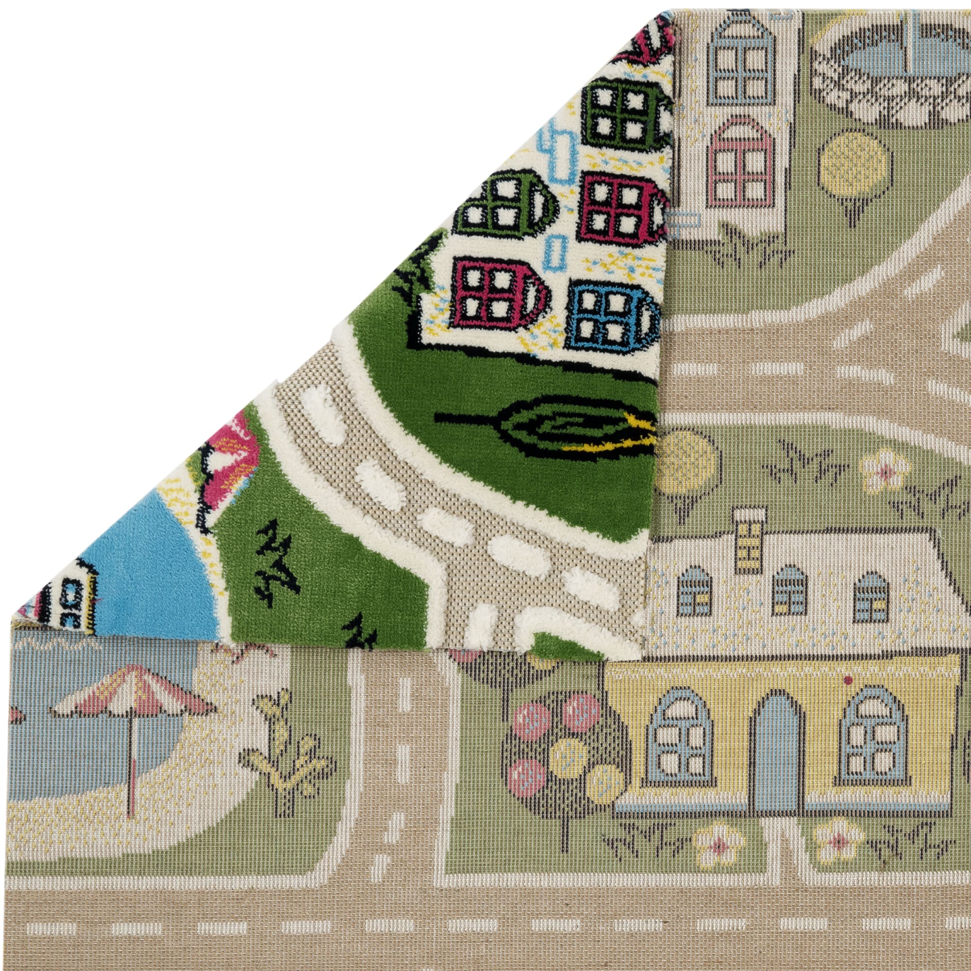 82362512 Ковровое покрытие «Дороги на траве», 2 м Santreyd  - Вид №3