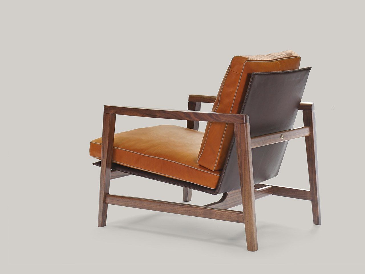 Кожаное кресло с подлокотниками Borzalino SEAN ARCH-00110599 - Вид №9