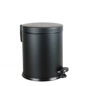 Контейнер для мусора Primanova D-412400-B 12 л металл цвет матовый черный 87795063 STLM-2170080