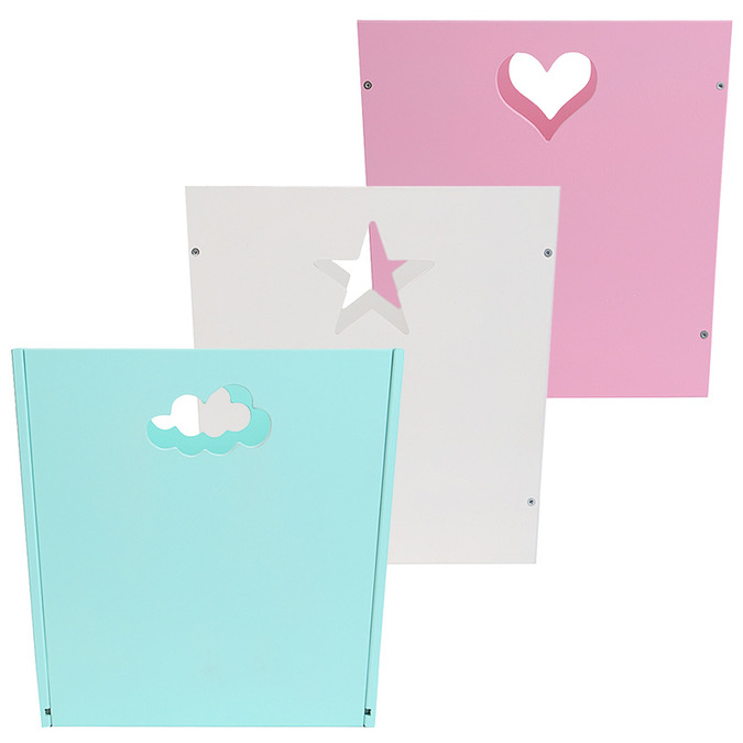 Деревянный ящик для игрушек бирюзовый с облачком VAMVIGVAM  282054 Голубой Santreyd  - Вид №9