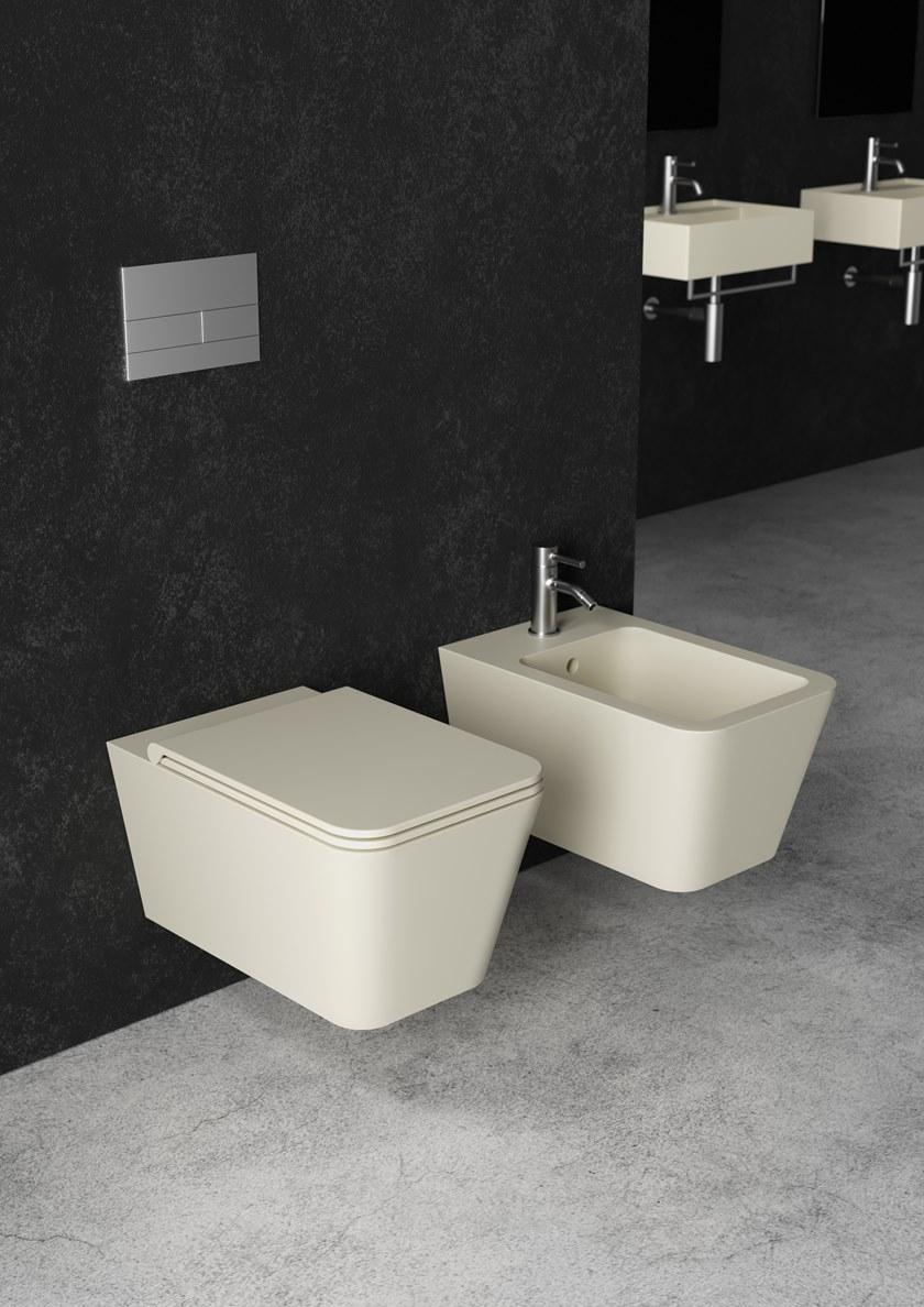 31210101 Подвесной унитаз настенный Белый Alice Ceramica Hide Италия - Вид №3