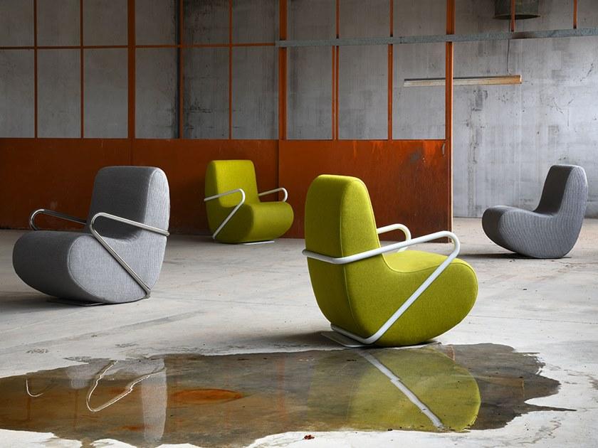 Adrenalina Кресло из ткани с подлокотниками Nina sun-id-1369479 - Вид №4