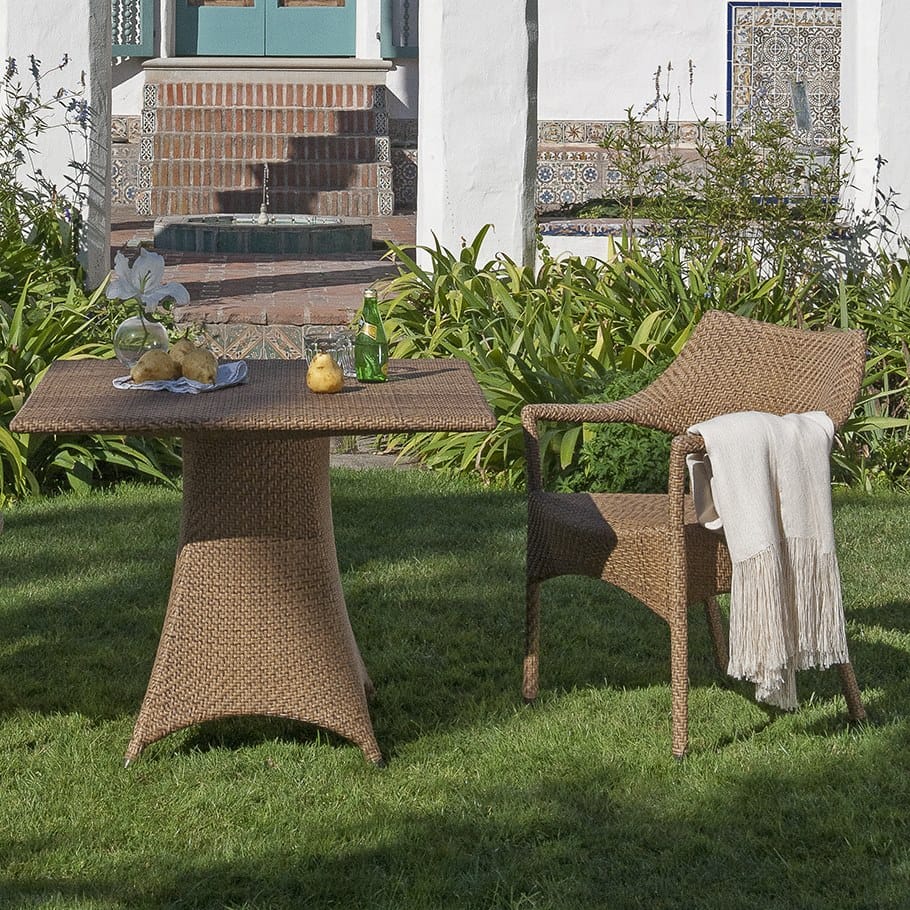 Квадратный садовый стол в JanusFiber® JANUS et Cie Amari ARCH-00132201 - Вид №2