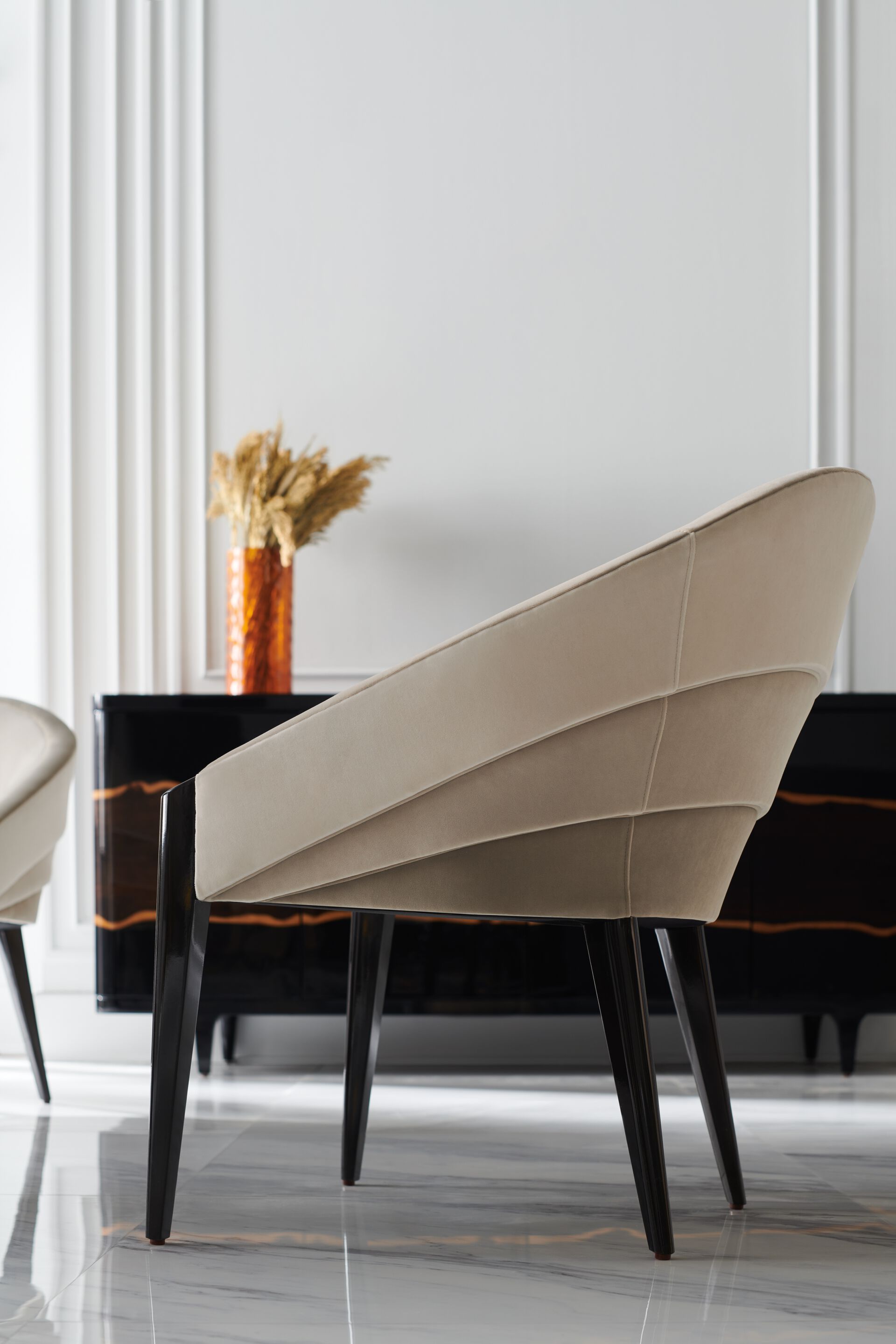 Мягкий стул из ткани Caracole ON ALL LEVELS ARCH-00143668 - Вид №2