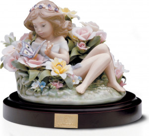 10669130 LLADRO Фигурка Lladro "Фея" 14x11см Фарфор