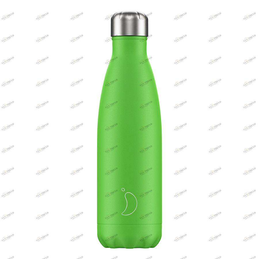 Термос 500 мл зеленый Neon Green CHILLY'S BOTTLES ДИЗАЙНЕРСКИЕ 00-3948009 Зеленый 
