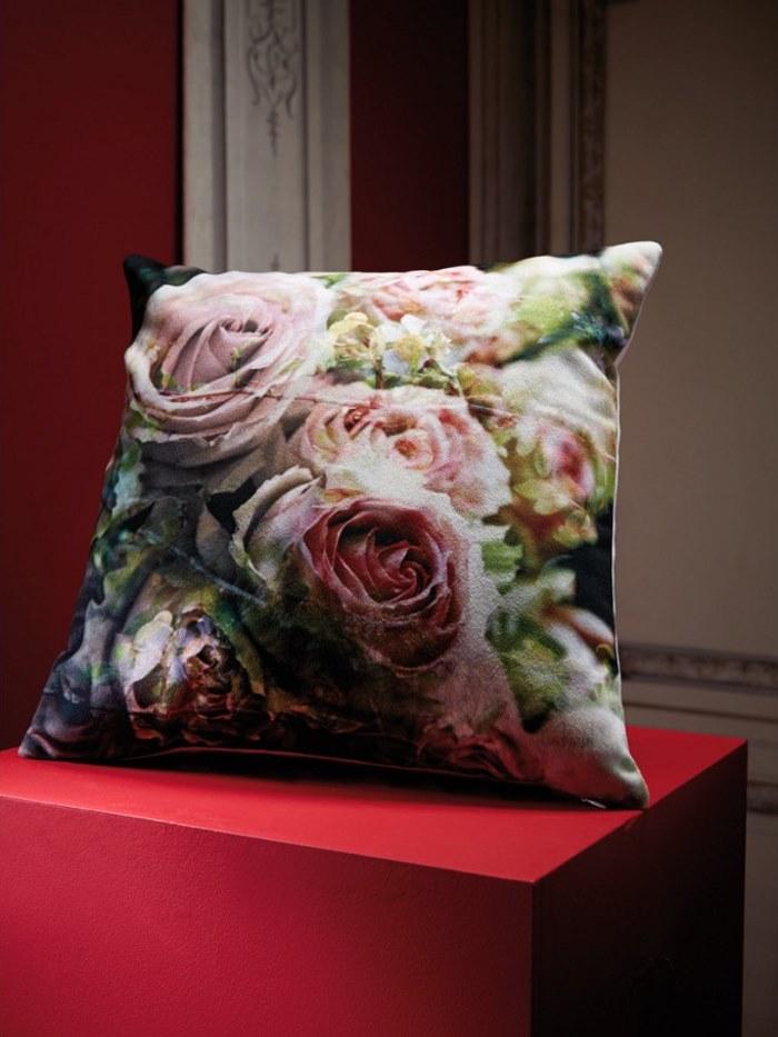 Koziel Квадратная подушка с цветочными мотивами  9999-21  - Вид №1