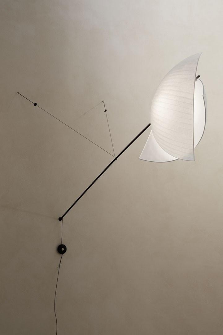 Grok Японский бумажный светодиодный настенный светильник Voiles sun-id-1468103 - Вид №3