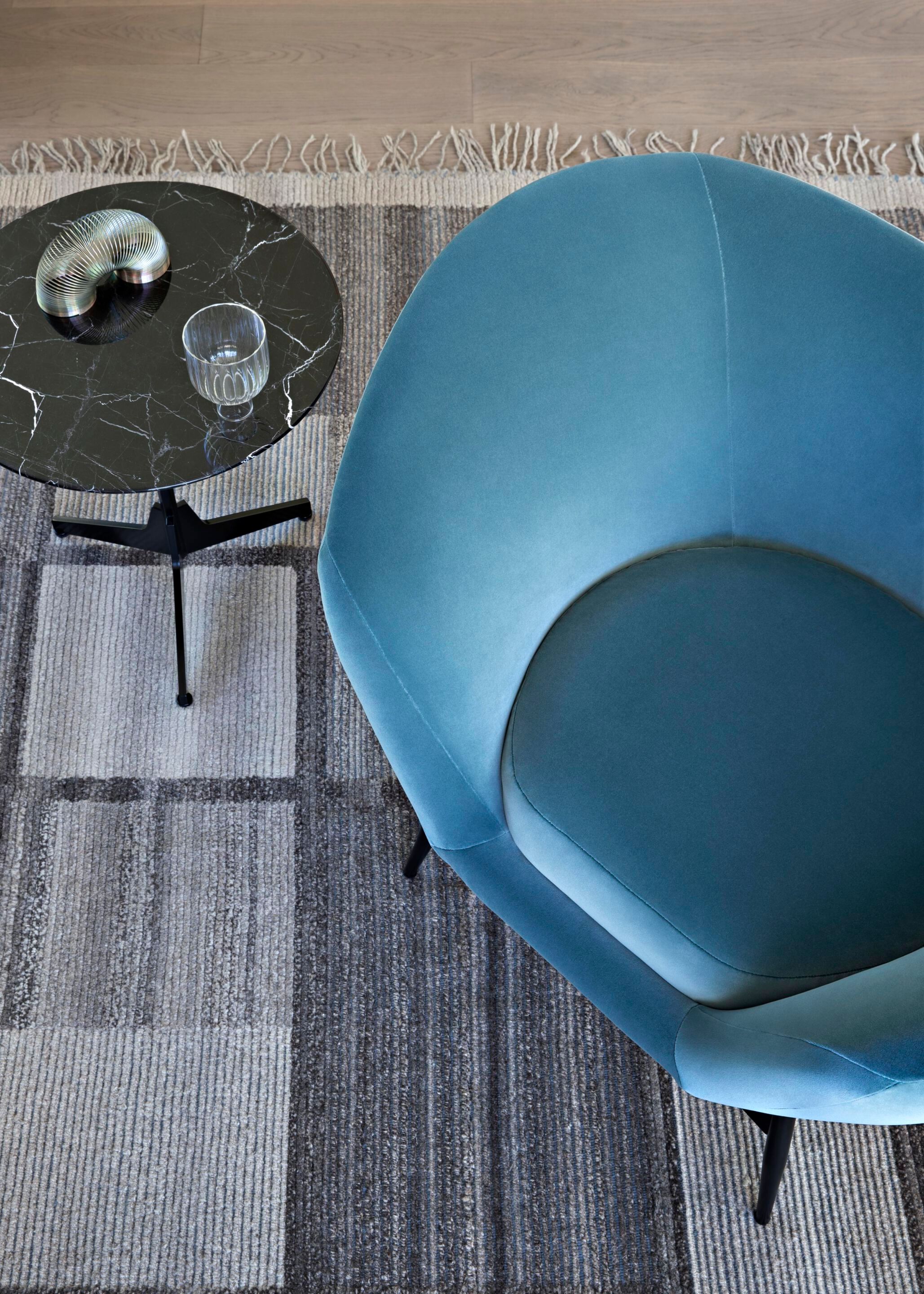 Тканевое кресло с подлокотниками Saba Italia Oltremare ARCH-00071463 - Вид №6