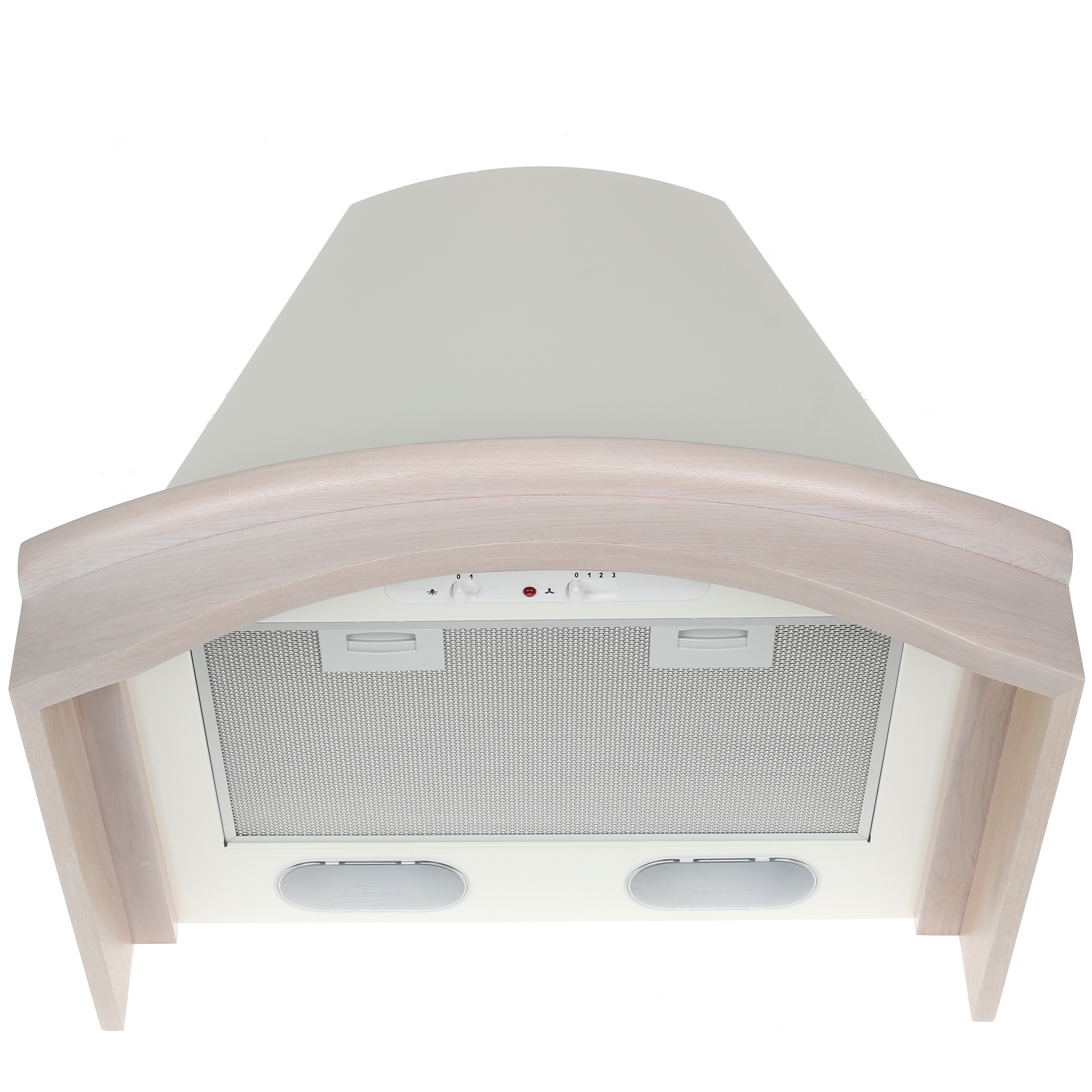 1080619 Вытяжка каминная ELIKOR Ротонда 60П-650-П3Л бежевый/коричневый STDN-0102124 - Вид №1