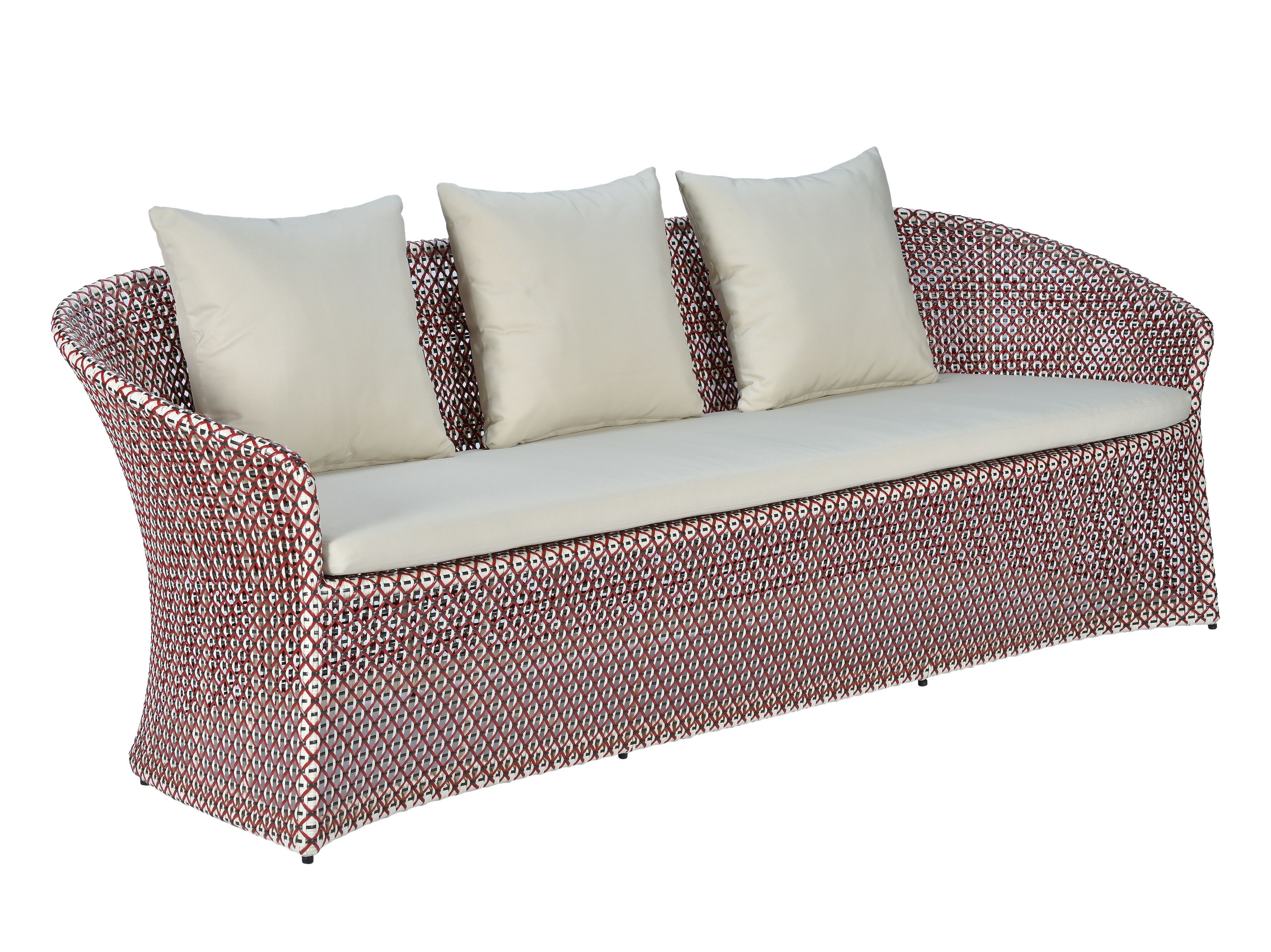 3-местный синтетический тканевый садовый диван cbdesign Lea ARCH-00043126