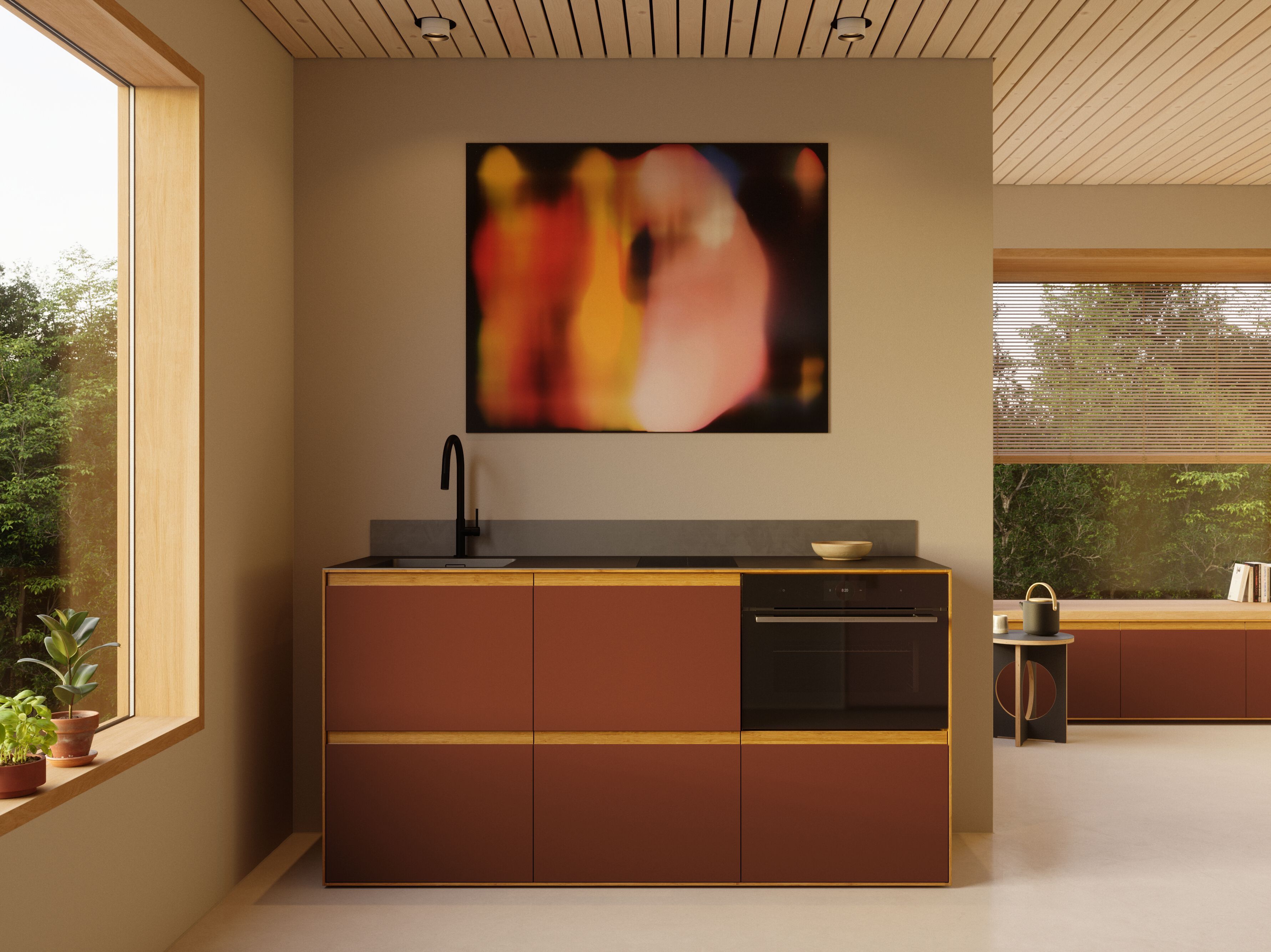 Встроенная кухня Neuvermoebelt TINY KITCHEN "HOME" ARCH-00007209 - Вид №1