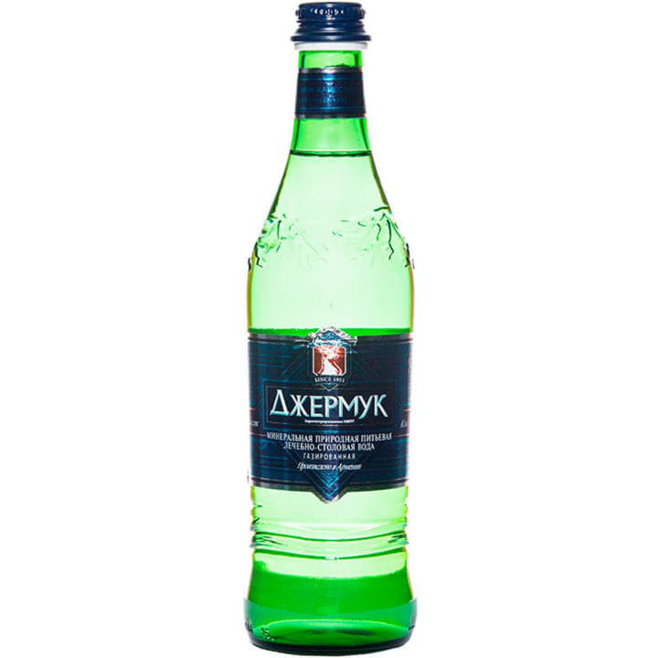 Вода минеральная Джермук газированная 0,5 л Santreyd 2003