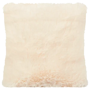 Подушка Искусственный мех 40x40 см цвет айвори 82745297 STLM-2024833