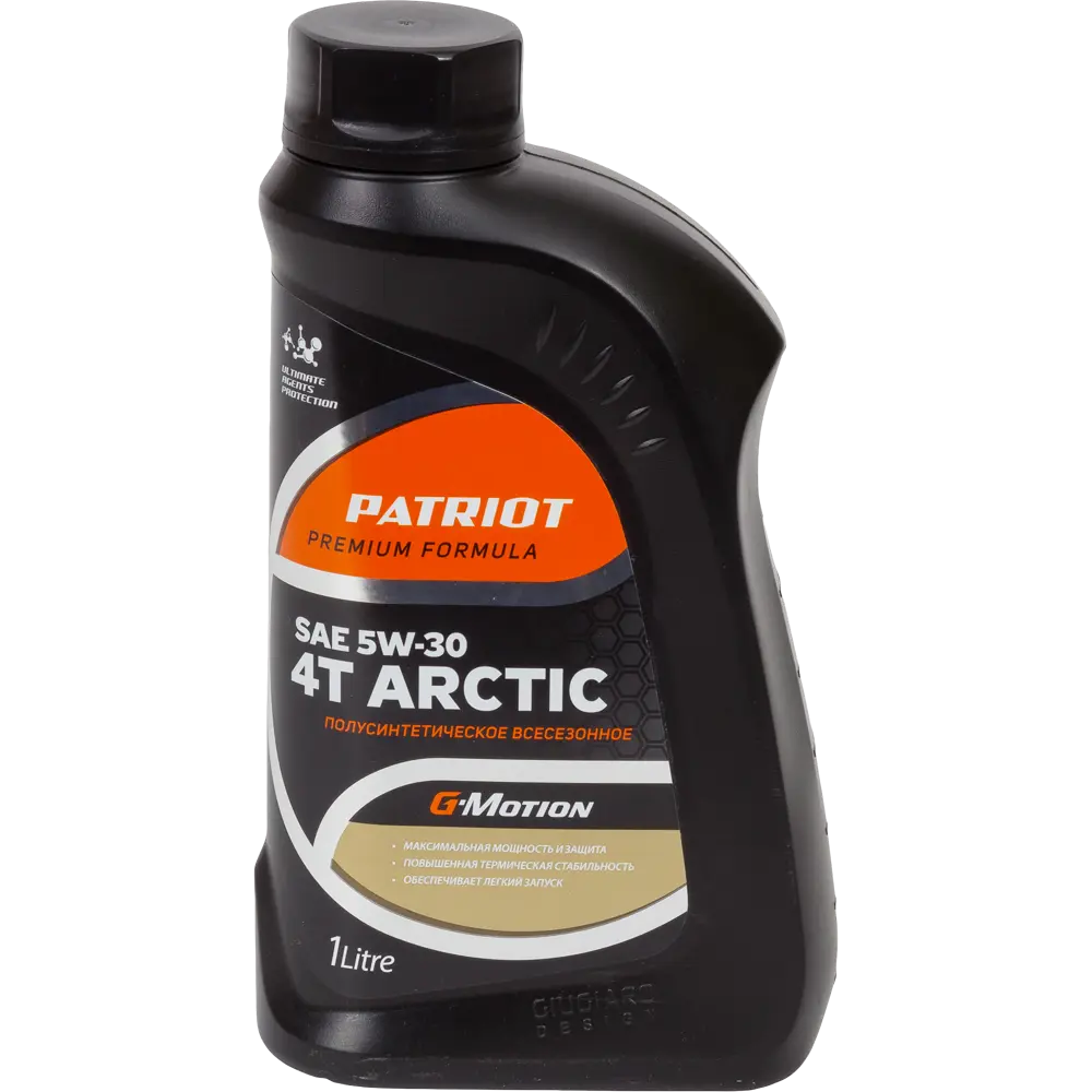 PATRIOT G-Motion Arctic 5W30 - всесезонное моторное масло для садовой техники 82041761 STLM-0018247