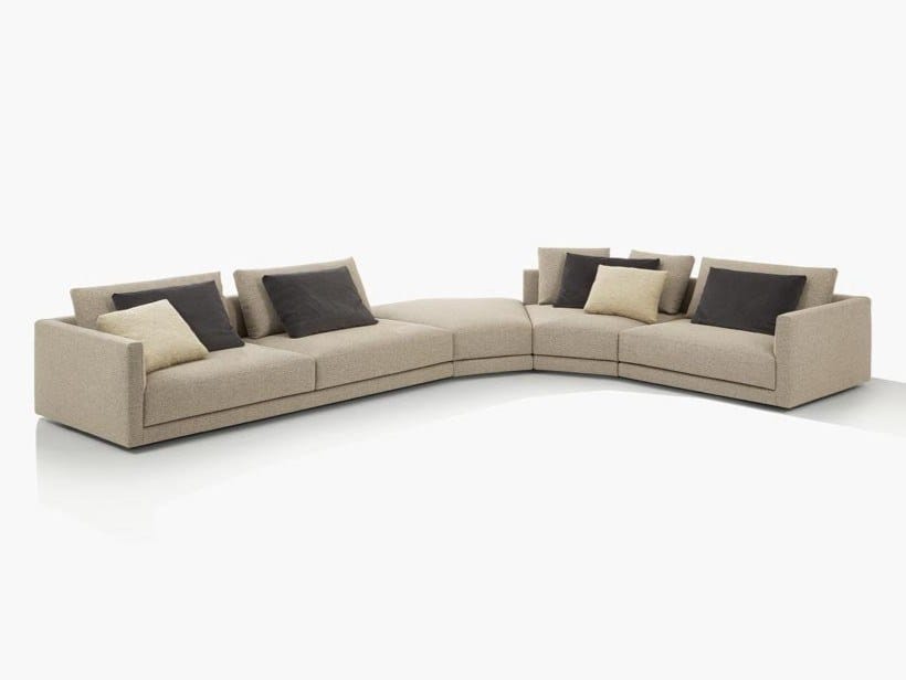 Угловой диван из ткани Poliform ARCH-00056131