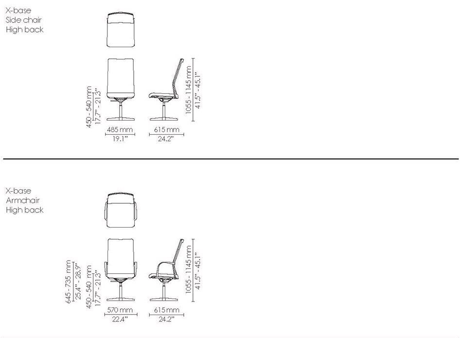 Howe Офисное кресло с регулируемой высотой и подлокотниками Mn1 sun-id-1490582 - Вид №6