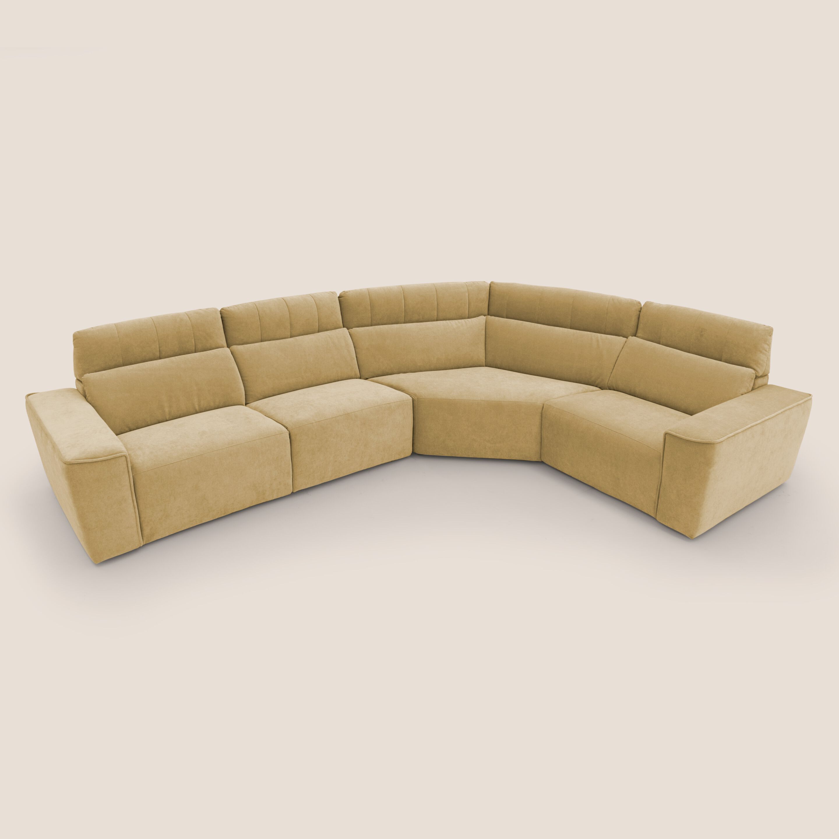 Угловой диван с откидной спинкой из ткани Divani.Store Clark ARCH-00090714 - Вид №89