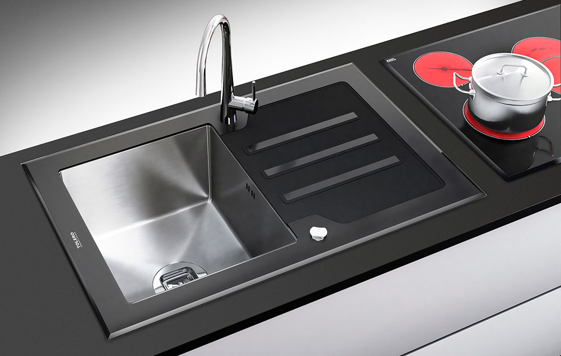 Кухонные мойки Tolero Ceramic Glass TG-780 998569 - Вид №1