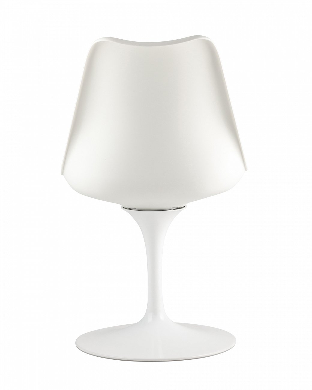 Стул пластиковый белый Tulip STOOL GROUP ДИЗАЙНЕРСКИЕ, ИНТЕРЬЕРНЫЕ 00-3881968 Белый  - Вид №3