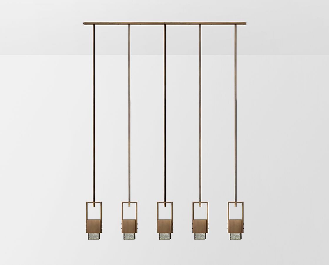 Металлический светодиодный подвесной светильник Articolo Studios куб ARCH-00016878 - Вид №3