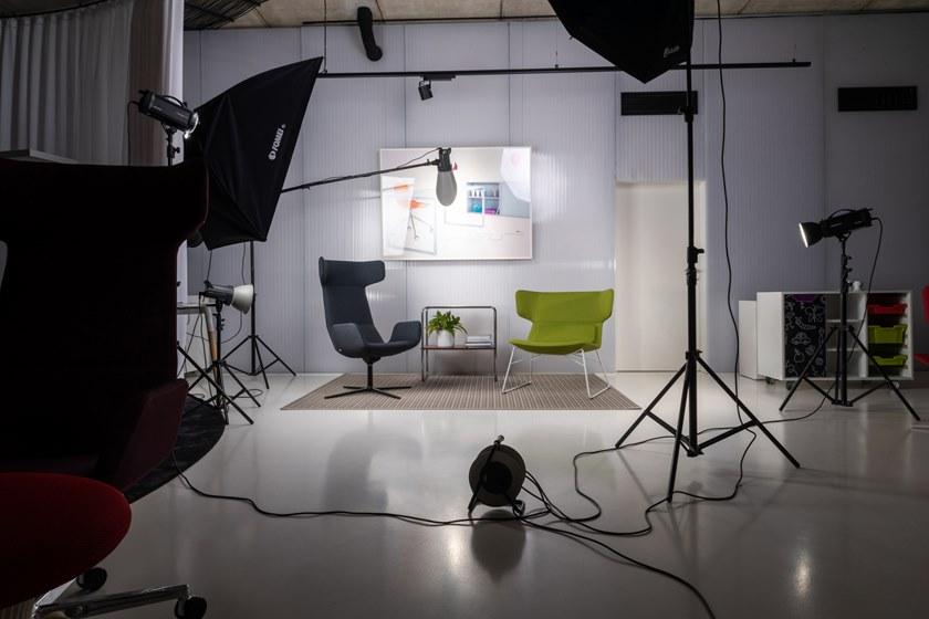 LD Seating Кресло с подголовником из ткани Flexi lounge Flexi/l n4, pl - Вид №7