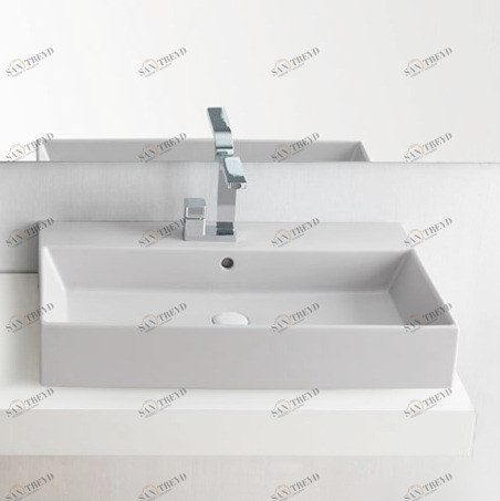 SMLAA80 Встроенная раковина под столешницу овальная Ceramica Cielo 