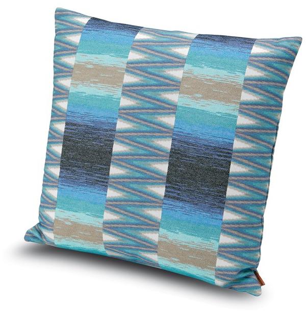 MissoniHome Подушка из жаккарда с геометрическим ромбовидным узором Terre sun-id-1482410 - Вид №1