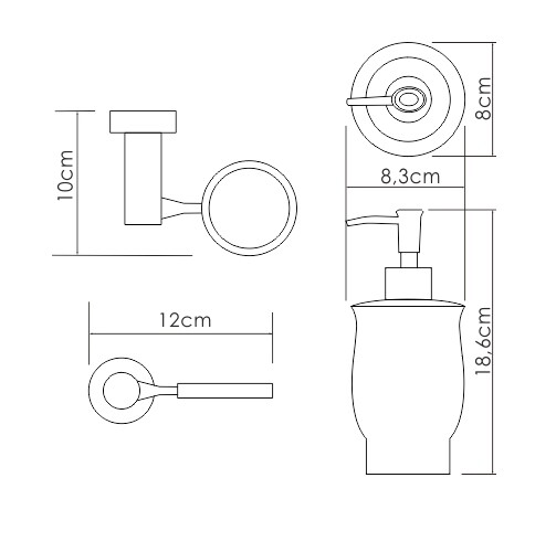 K-24299 Дозатор для жидкого мыла WasserKRAFT  - Вид №1