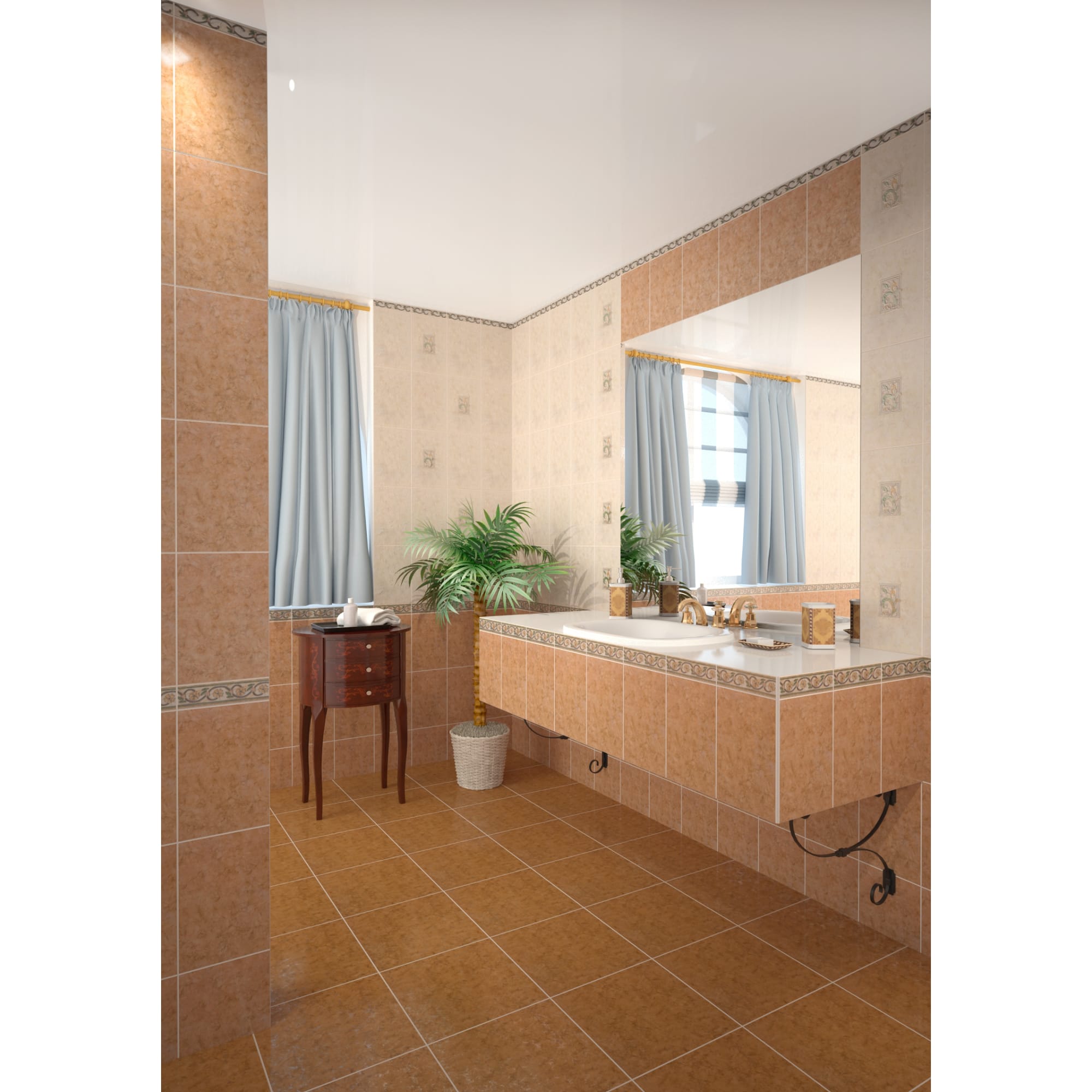 12398570 Бордюр «» 20x5.5 см Алтай Santreyd  - Вид №3