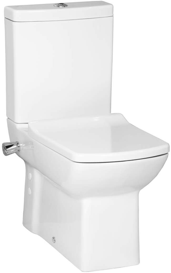 Lara Унитаз с задней стенкой и встроенным смесителем для биде / LR360.00400 Lara Creavit - Вид №1