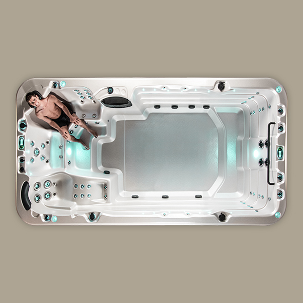 Плавательный спа бассейн vortex spas aquagym max Vortex Spas sun-id-2067990 - Вид №8