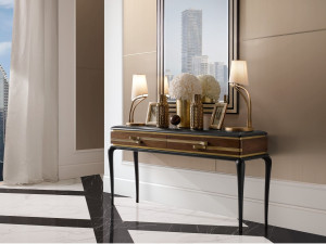 Прямоугольная консоль с ящиками