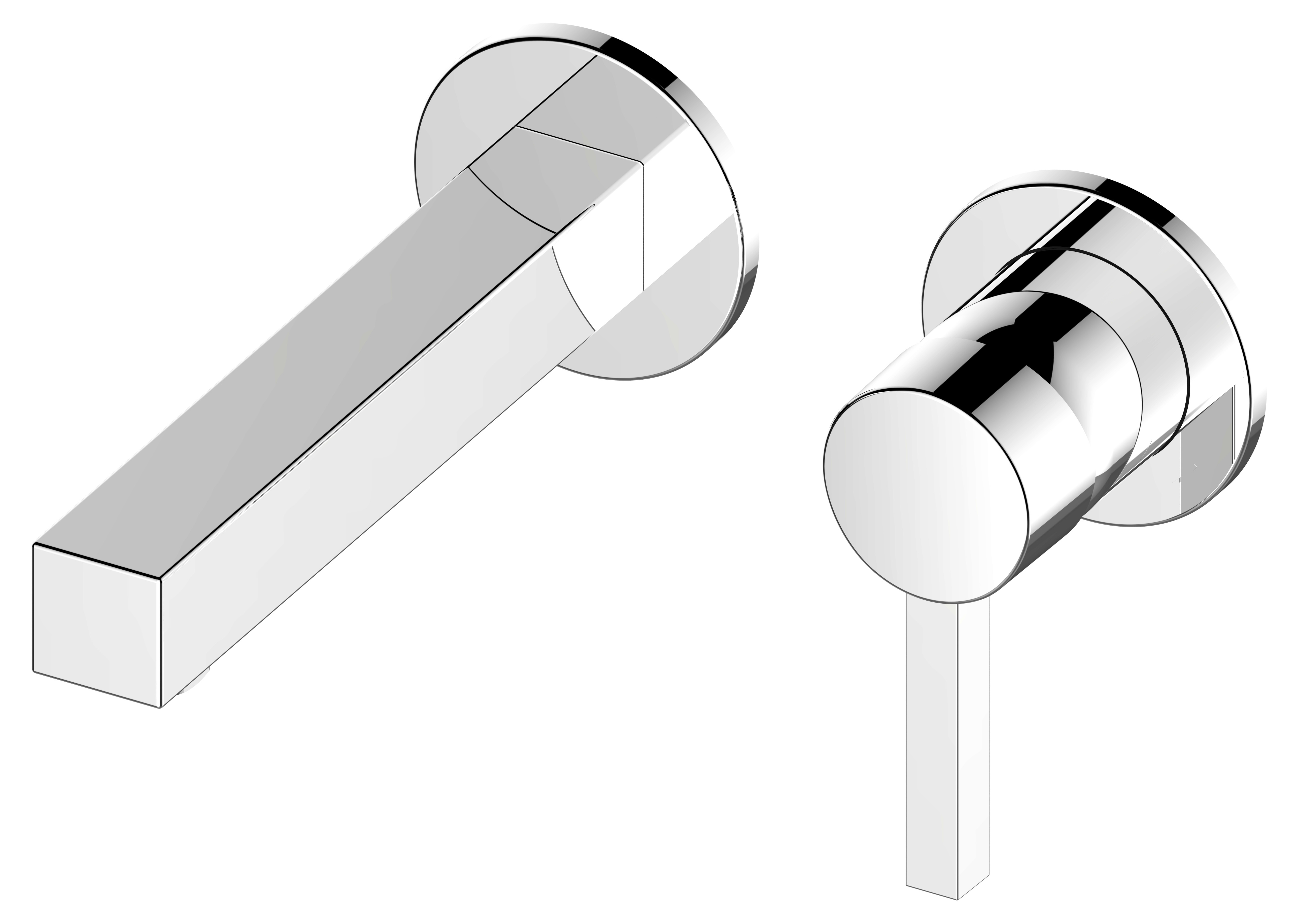 59016010200 Однорычажный смеситель для умывальника KEUCO Edition 90