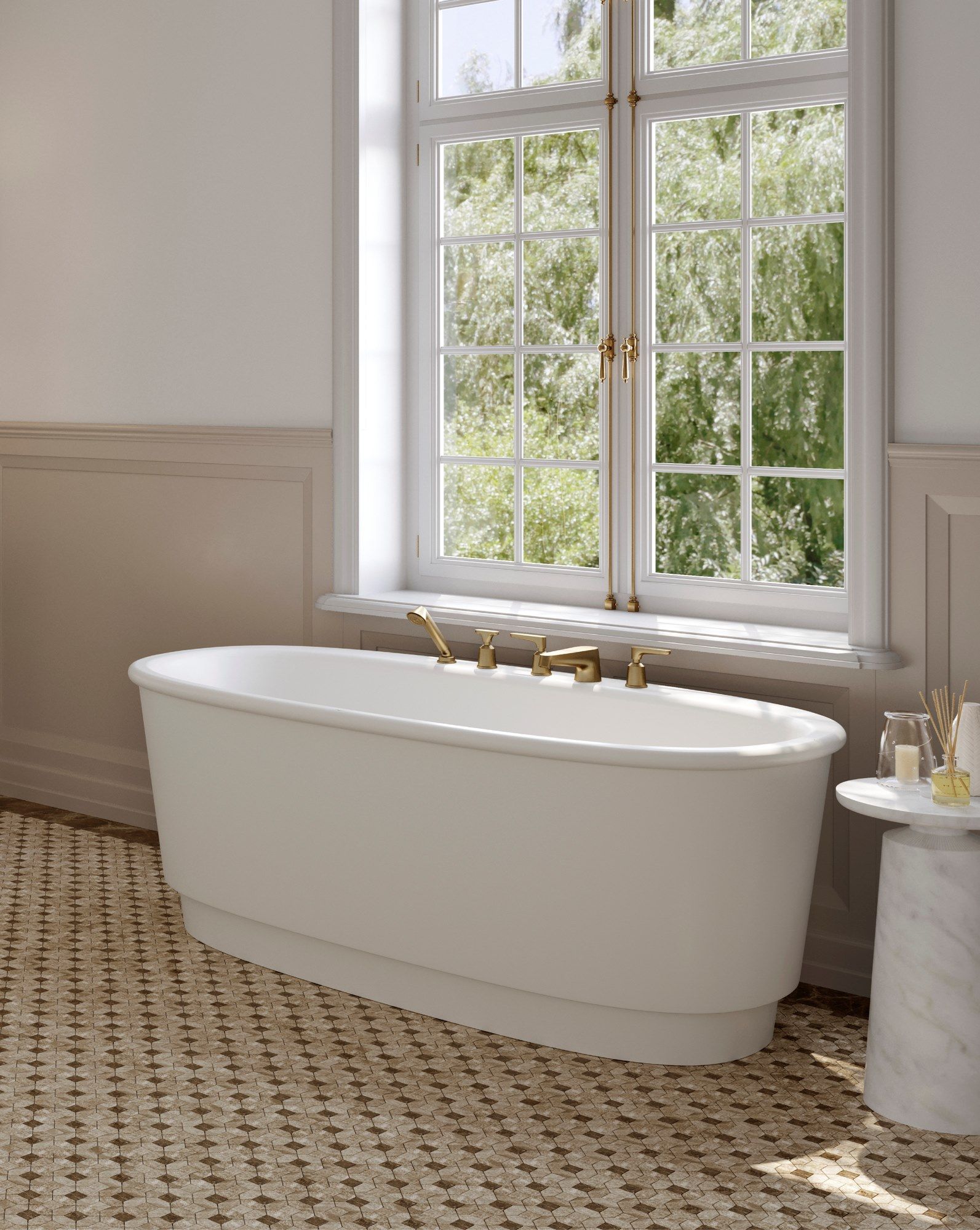 Набор для ванны с ручным душем Devon&Devon Twenties ARCH-00024533 - Вид №1