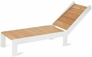 Nola Industrier Садовая кушетка из стали и дерева Low/high U11-58