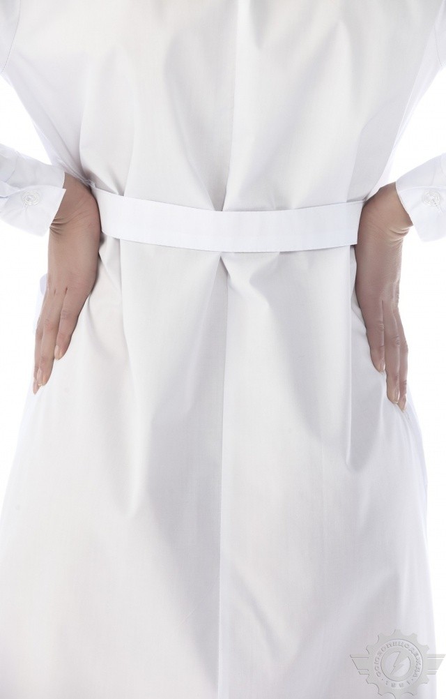 65776 Халат "Татьяна" белый  Медицинская одежда  размер 48/170-176 Спецодежда  - Вид №5