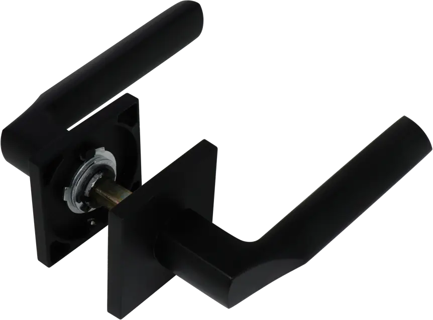 Дверные ручки Edson EDS-134B-Q2 черные для межкомнатных дверей 85170393