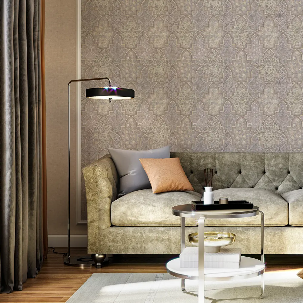 Обои флизелиновые Палитра Marrakech бежевые 1.06 м PL71543-22 82912542 STLM-2102500 - Вид №2