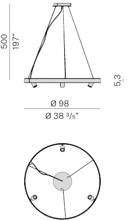PANZERI Светодиодная подвесная лампа из экструдированного алюминия sun-id-1415690 - Вид №7