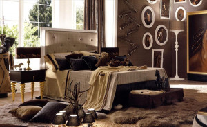 Кровать Spirit ALTAMODA AH300/SI/BOTTONE